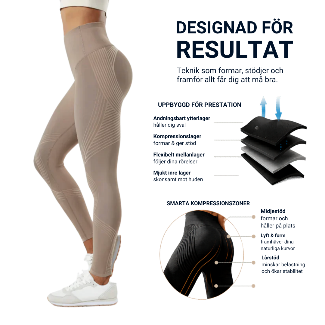 Formande 3D-leggings