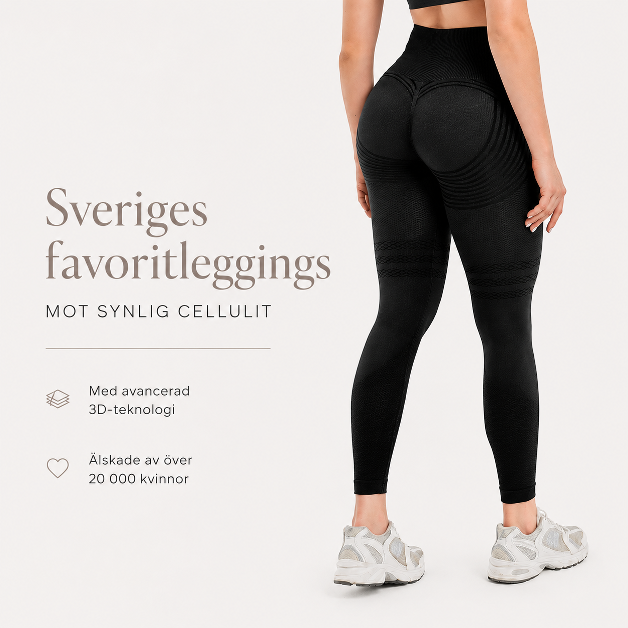 Formande 3D-leggings